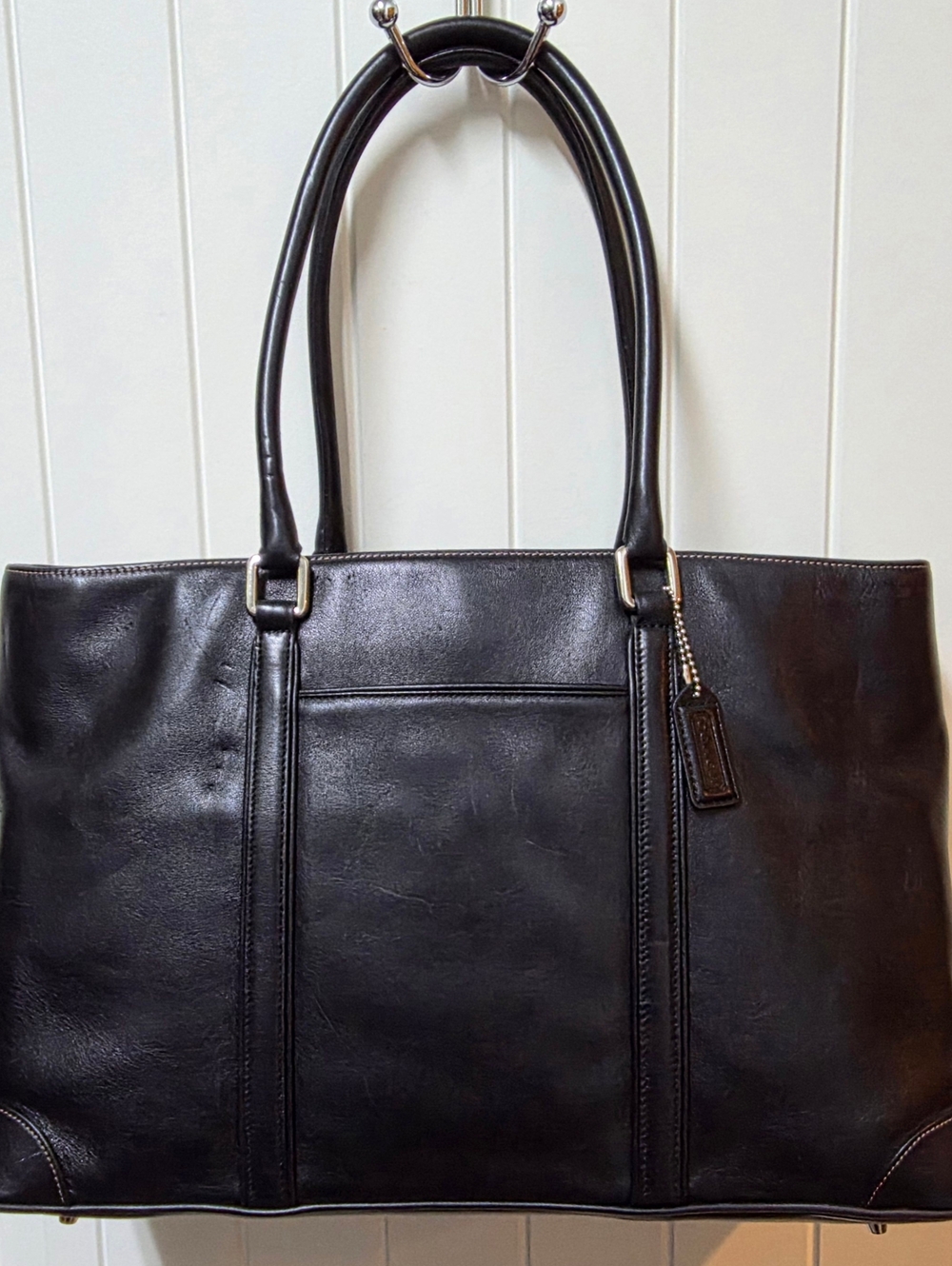 COACH Hamptons Business Carryall VINTAGE EUC - Picture 2 of 16